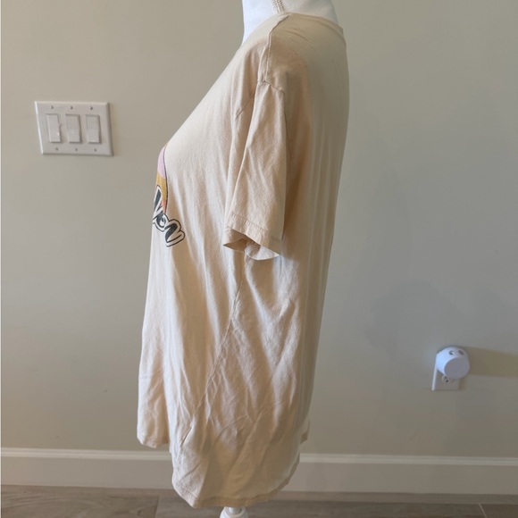 Anthropologie Show Me Your MuMu Stay Golden Graphic T-Shirt - Picture 7 of 9